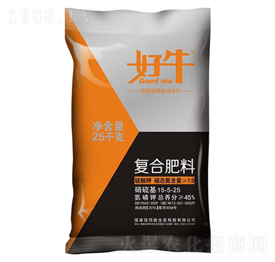 硝硫基復(fù)合肥料15-5-25-好牛-佳瑪馳
