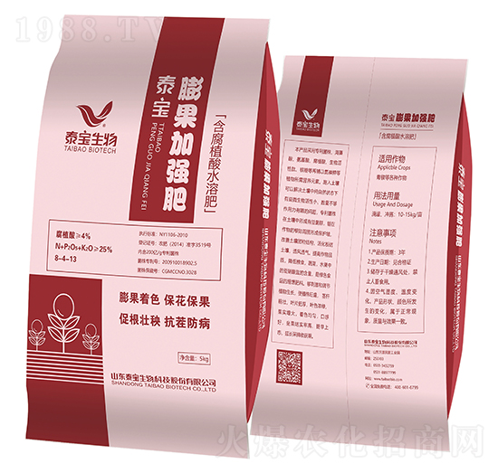 膨果加強型含腐植酸水溶肥料-泰寶生物