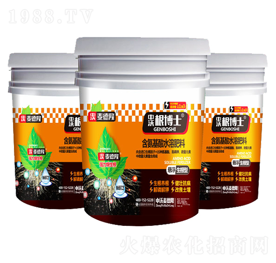 含氨基酸水溶肥料-中沃根博士-麥德隆