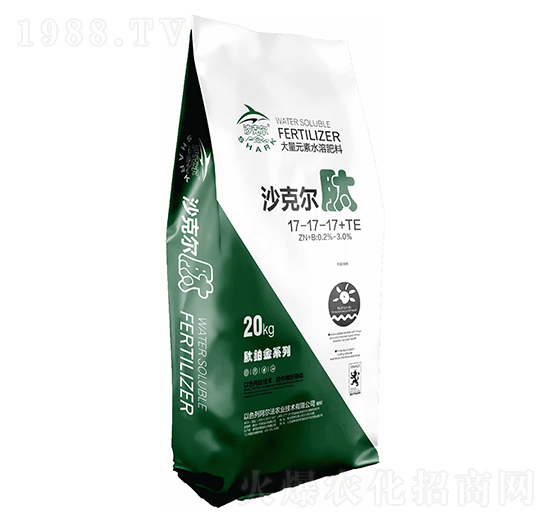 肽鉑金系列沙克爾大量元素水溶肥17-17-17+TE-歐賽斯