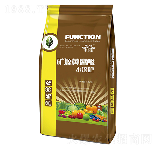 礦源黃腐酸水溶肥-豐多樂-中加益農