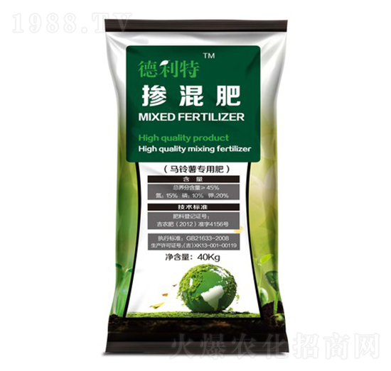 馬鈴薯專(zhuān)用摻混肥料-德利特