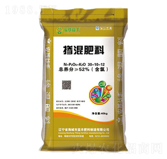 摻混肥料30-10-12-安基益豐-益豐