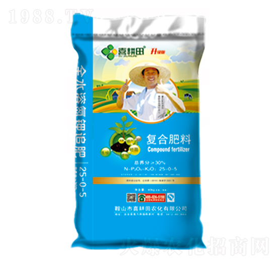 功能型復合肥料25-0-5-喜耕田