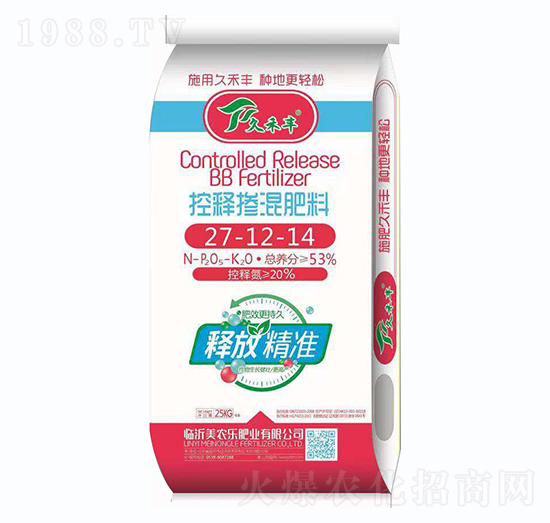 控釋摻混肥料27-12-14-久和豐-美農(nóng)樂