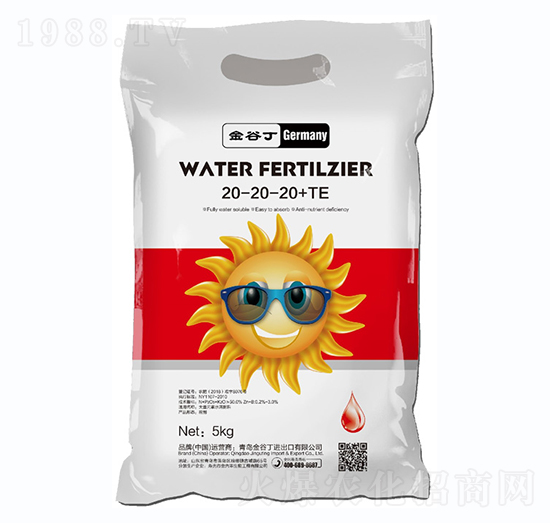 平衡營養(yǎng)型大量元素水溶肥20-20-20+TE-陽光-金谷丁