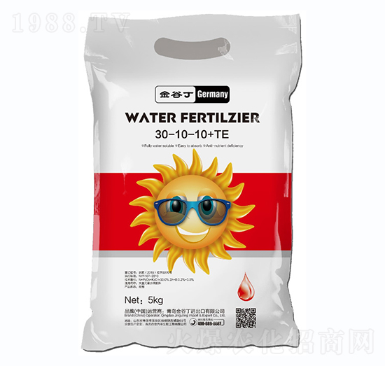 高氮營(yíng)養(yǎng)型大量元素水溶肥30-10-10+TE-陽(yáng)光-金谷丁