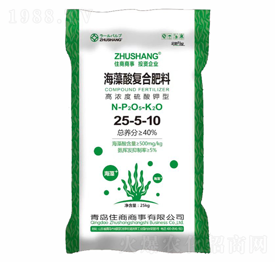 海藻酸復(fù)合肥料25-5-10-住商商事