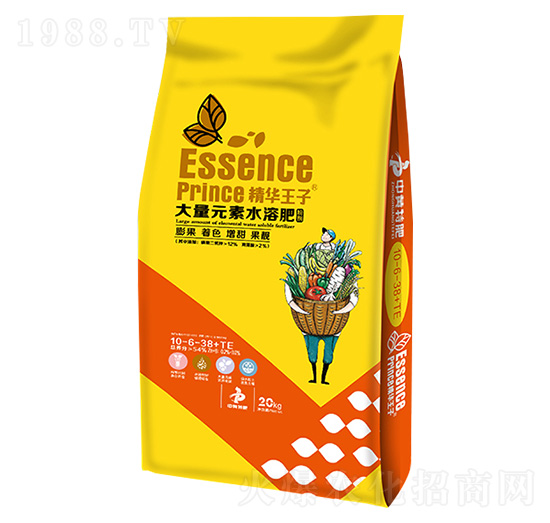 大量元素水溶肥料10-6-38+TE-精華王子-農(nóng)富天下