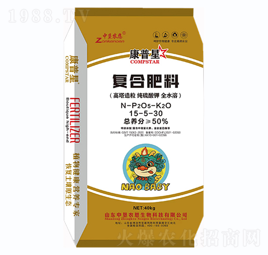 復合肥料15-5-30-康普星-中墾農恩