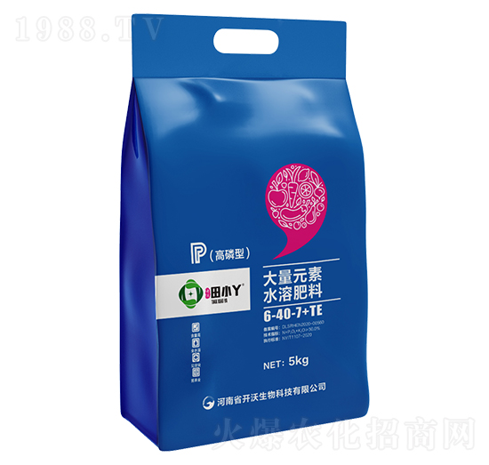 大量元素水溶肥料6-40-7+TE-田小丫-開(kāi)沃生物