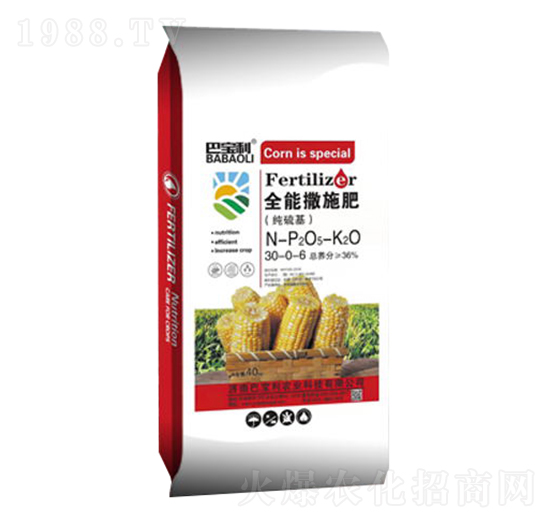 撒施肥30-0-6-巴寶利農