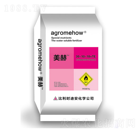 高濃度復合肥料30-10-10+TE-美赫-浩海