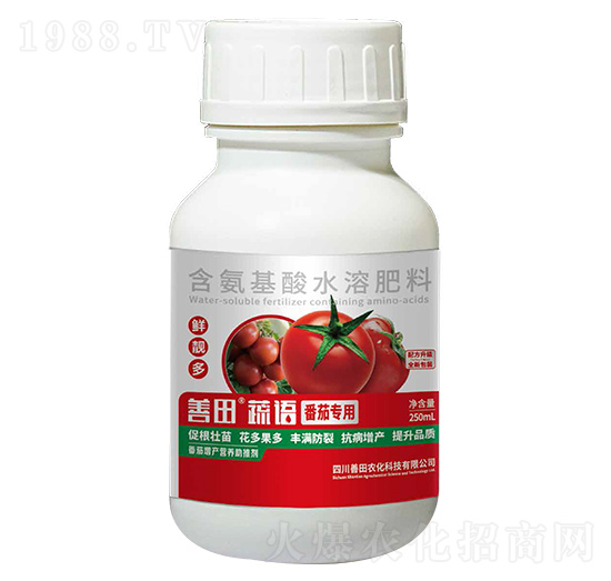 番茄專用含氨基酸水溶肥料-善田蔬語(yǔ)-善田