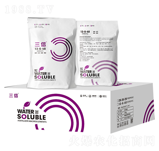 高鉀型大量元素水溶肥13-6-40-宏達生物
