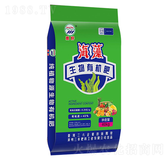 海藻生物有機肥-農(nóng)好-三本肥料