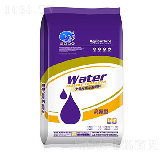 高氮型大量元素水溶肥30-10-15+TE-納海生物