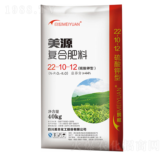 美源復(fù)合肥料22-10-12-美豐化工