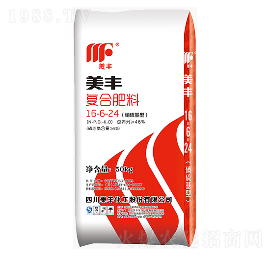 美豐復(fù)合肥料16-6-24-美豐化工