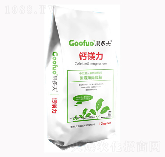 中量元素水溶肥料 鈣鎂力 果多夫