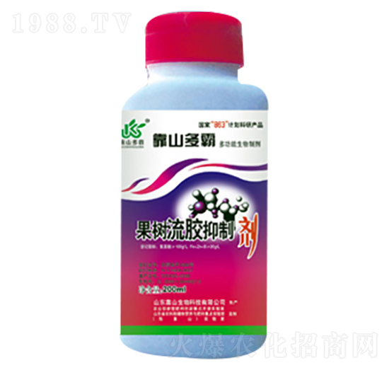 果樹流膠抑制劑-靠山生物