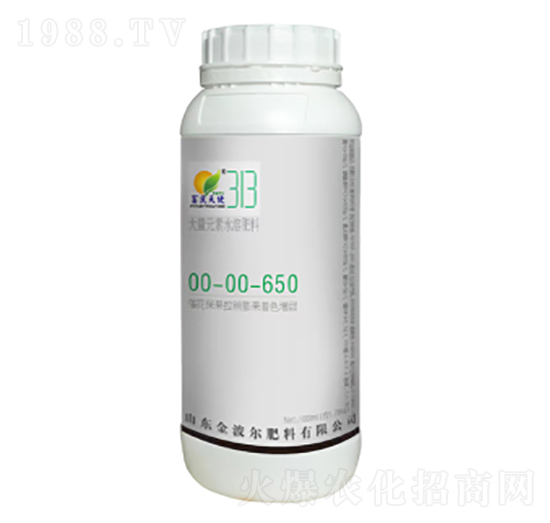大量元素水溶肥料00-00-650-富民天使-金波爾