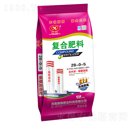 玉米高塔復(fù)合肥料28-0-5-豫糧肥業(yè)