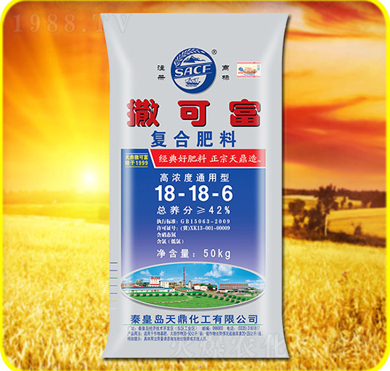 復(fù)合肥料18-18-6-撒可富-天人化工