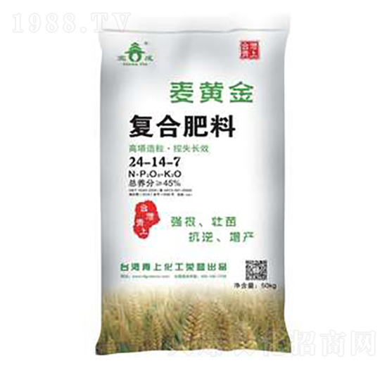 復合肥料24-14-7-麥黃金-青上化肥