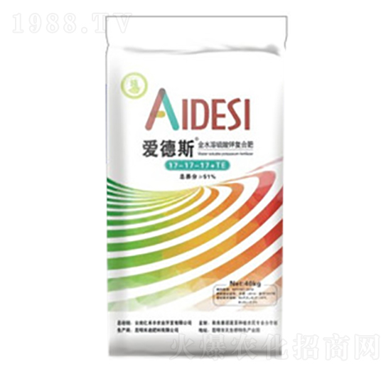 愛德斯水溶肥17-17-17+TE-禾迪