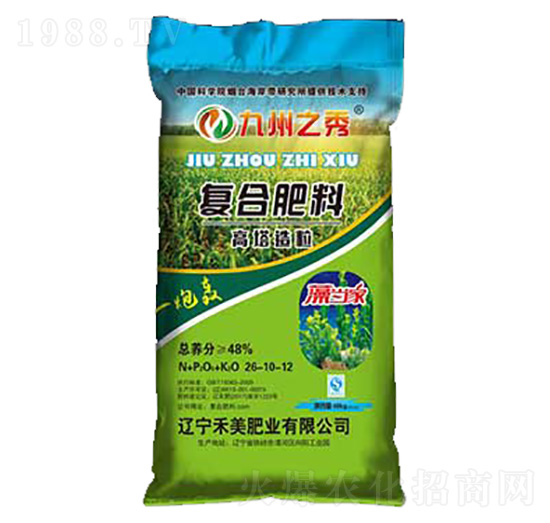 高塔造粒復合肥料26-10-12-九州之秀-愛爾法