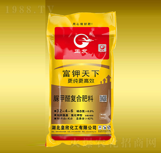 脲鉀醛復(fù)合肥料32-4-6-皇欣