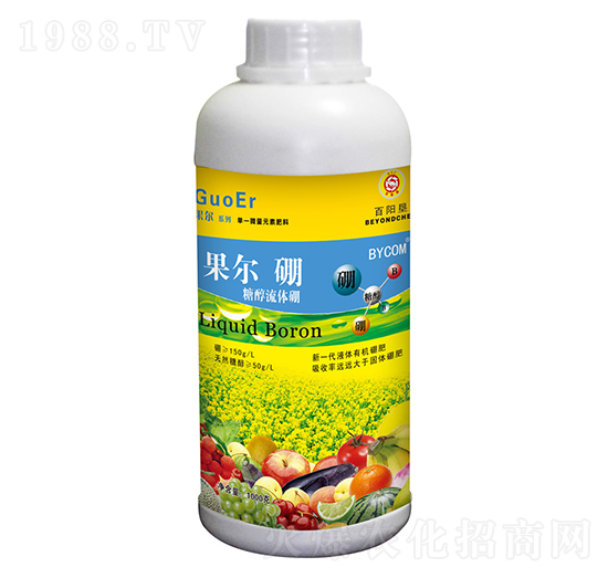 1000g果爾糖醇硼（水劑）-百陽(yáng)墾