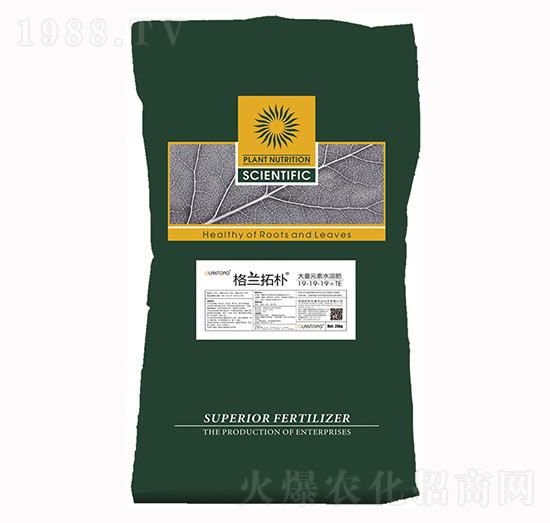 大量元素水溶肥19-19-19+TE-格蘭拓樸-戈藍(lán)