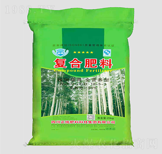 桉樹適用復合肥料18-5-7-凱基化工