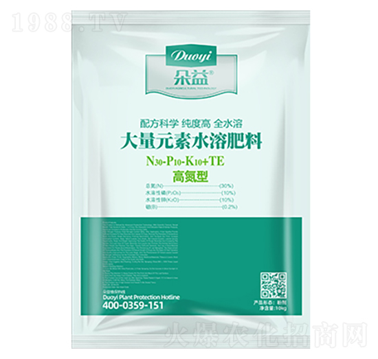 �ߵ��ʹ���Ԫ��ˮ�ܷ�30-10-10+TE-�����r�I(y��)
