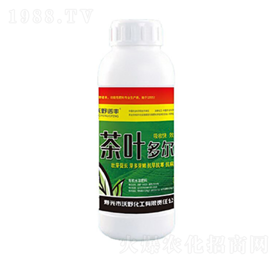 茶葉多爾壯有機水溶肥料-沃野化工