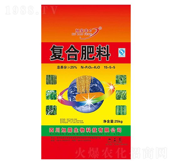 25%復合肥料15-5-5-旭寶豐
