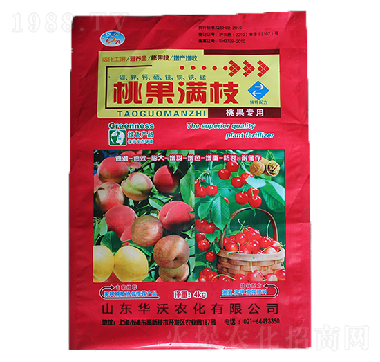 桃果專用沖施肥-桃果滿枝-華沃農(nóng)化