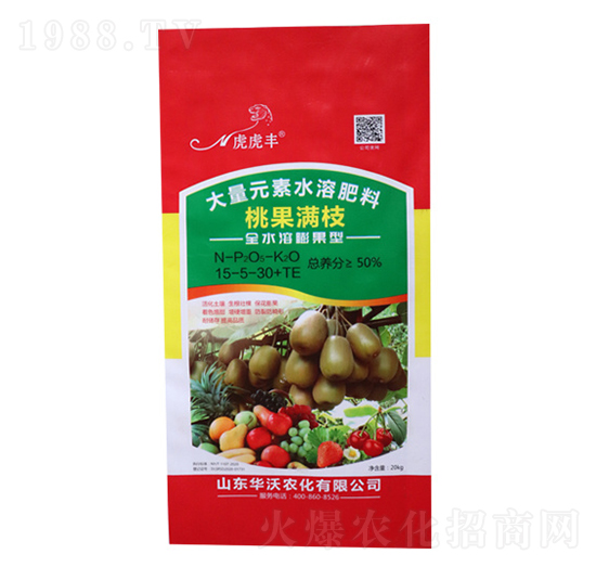 桃果滿枝（大量元素水溶肥料）15-5-30+TE-虎虎豐-華沃農(nóng)化