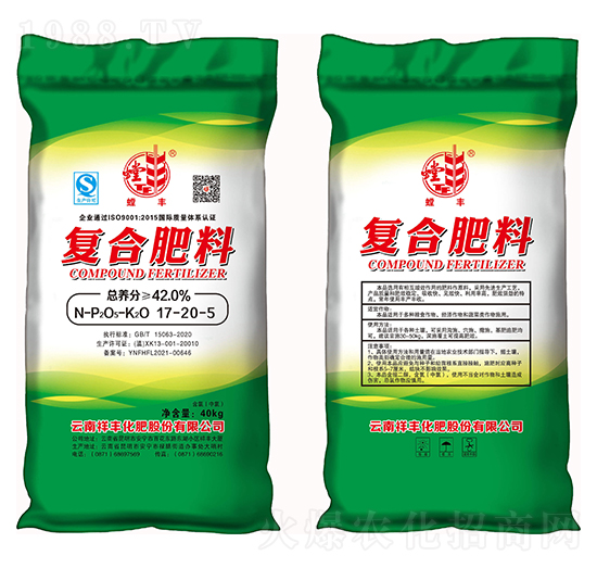 40kg復(fù)合肥料17-20-5-螳豐-祥豐集團