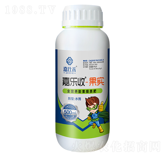 500ml全營(yíng)養(yǎng)膨果提質(zhì)肥-嘉樂(lè)收·果實(shí)-嘉仕禾