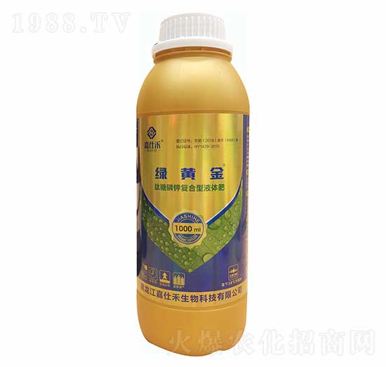 肽糖磷鉀復(fù)合型液體肥-綠黃金-嘉仕禾