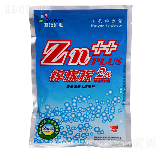 微量元素水溶肥料-鋅稼稼-海拓