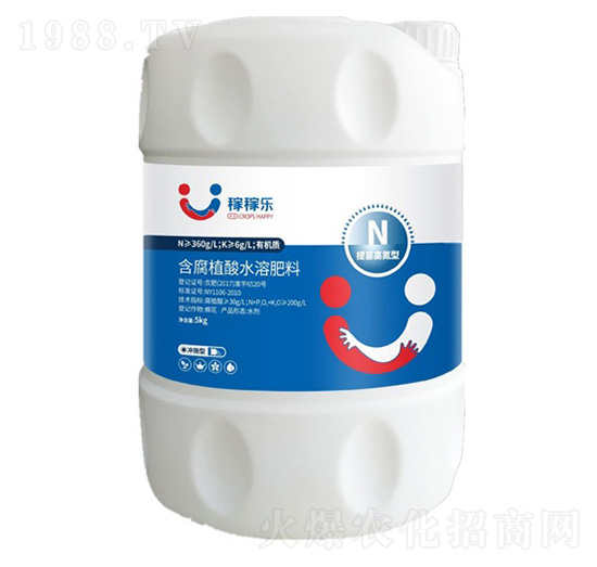 高氮型含腐植酸水溶肥料-根果稼多寶-稼稼樂