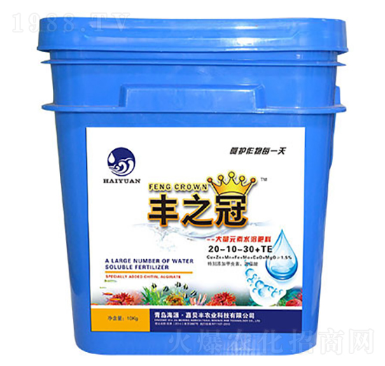 大量元素水溶肥20-10-30+TE-豐之冠-金凱陽(yáng)