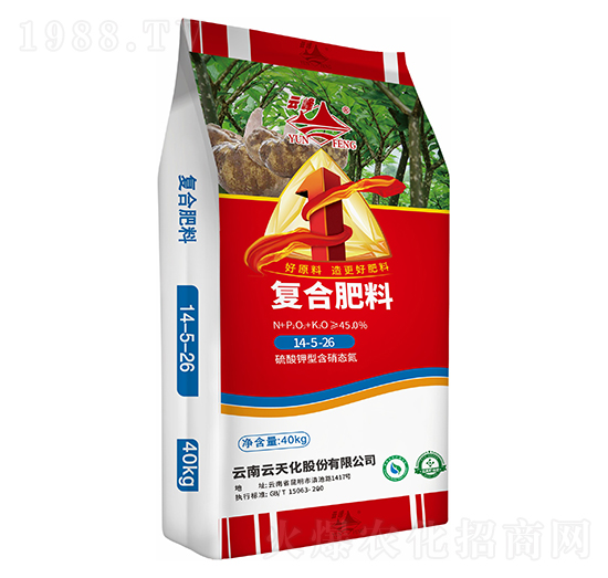 復合肥料14-5-26-云峰化工