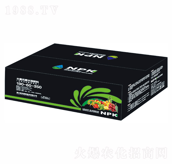 大量元素水溶肥190-60-350（有機(jī)無(wú)機(jī)酶懸浮型）-愛農(nóng)植保