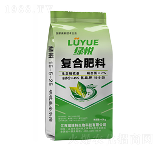 復合肥料15-5-25-綠悅-瑞博特