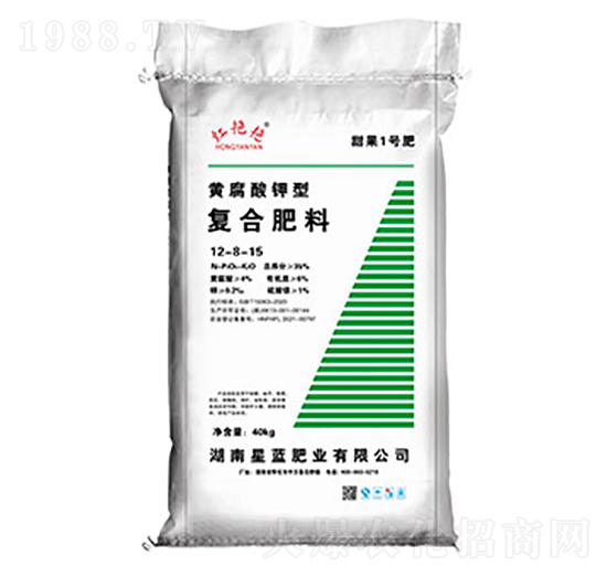 黃腐酸鉀熊復(fù)合肥料12-8-15-紅艷艷-星藍肥業(yè)